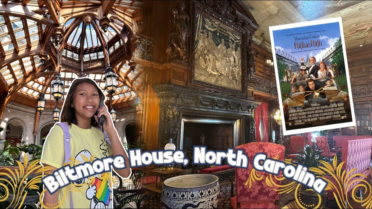 Biltmore Estate, the "home" of Richie Rich! | North Carolina USA Vlog 3/5