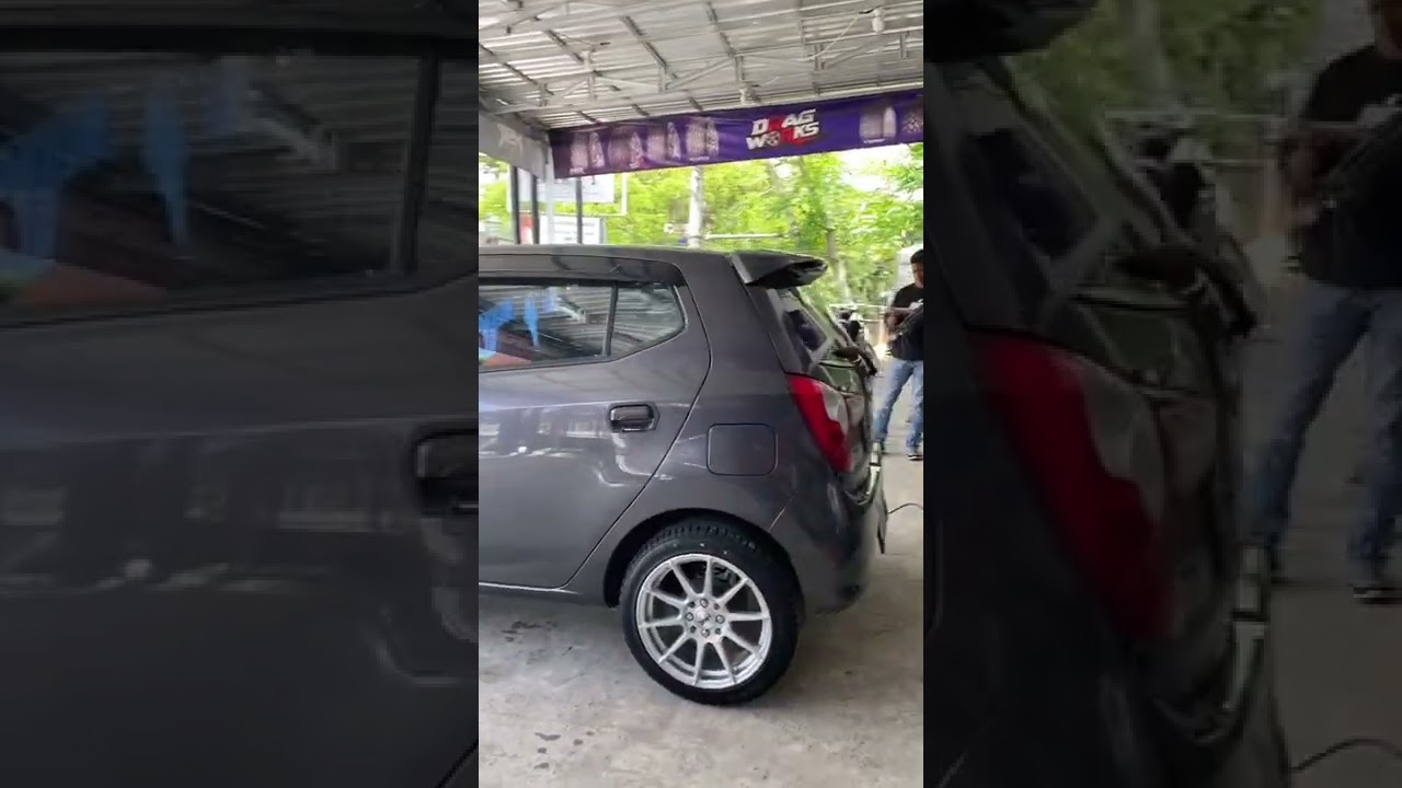 Daihatsu Ayla Pake Velg HSR Ring 16 Pake Ban Accelera Ukuran 195/50 R16