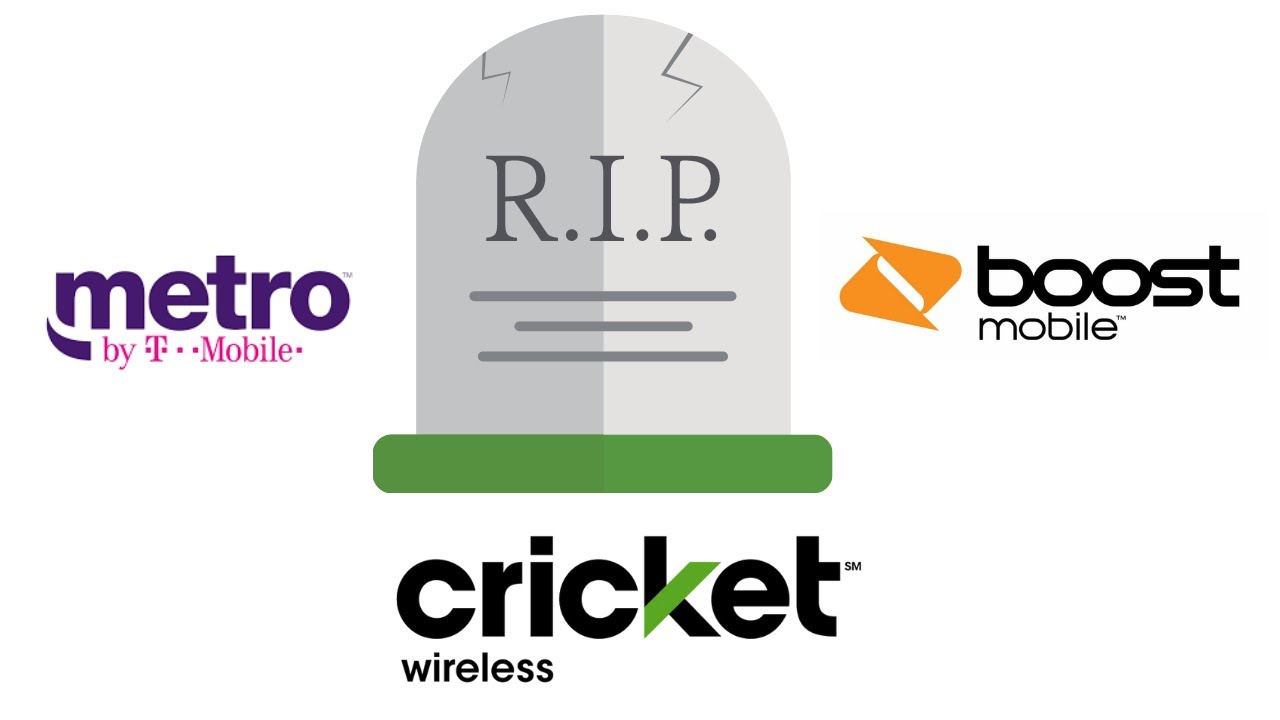 Death of Metro PCS By Tmobile, Cricket Wireless, Boost Mobile