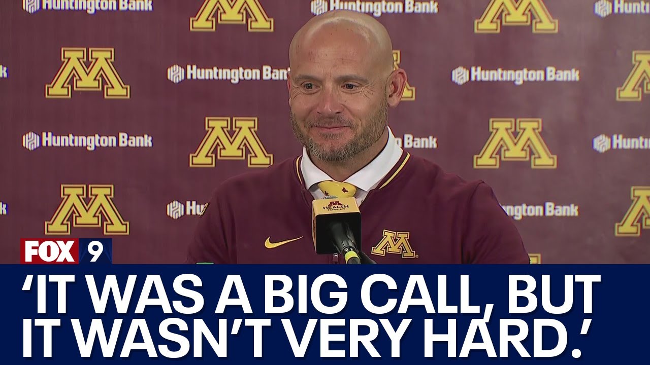 P.J. Fleck on 4th down call to beat USC: 'It was a big call, but it wasn't very hard'