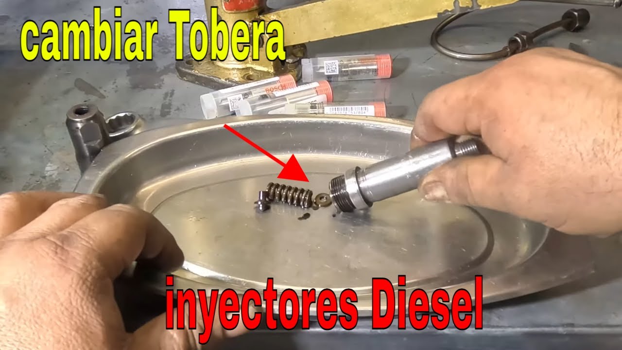 Cambiar Toberas a Inyectores Diesel  ( inyección directa )