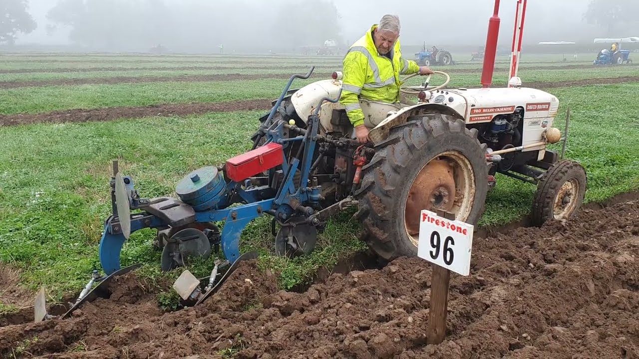 1969 David Brown 780 LiveDrive 2.7 Litre 3-Cyl Tractor British National Ploughing Championships 2025