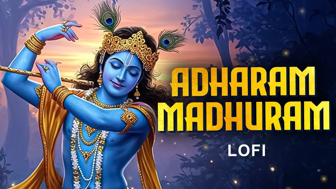 अधरं मधुरं Adharam Madhuram Lofi - Krishna Bhajan | Krishna Song | Bhakti Song | Madhurashtakam