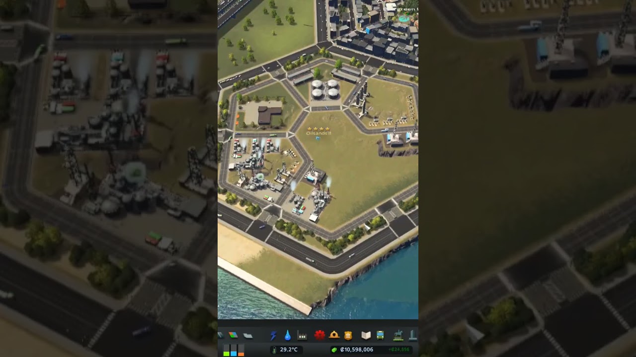 Oil Industry! #citiesskylines #citiesskylinesgameplay #citiesskylinesgame