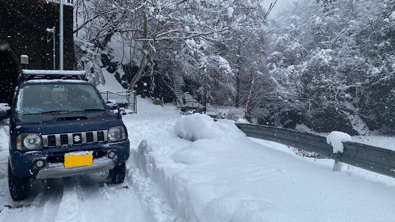 [ジムニー]雪ドライブ　jb23w snow drive