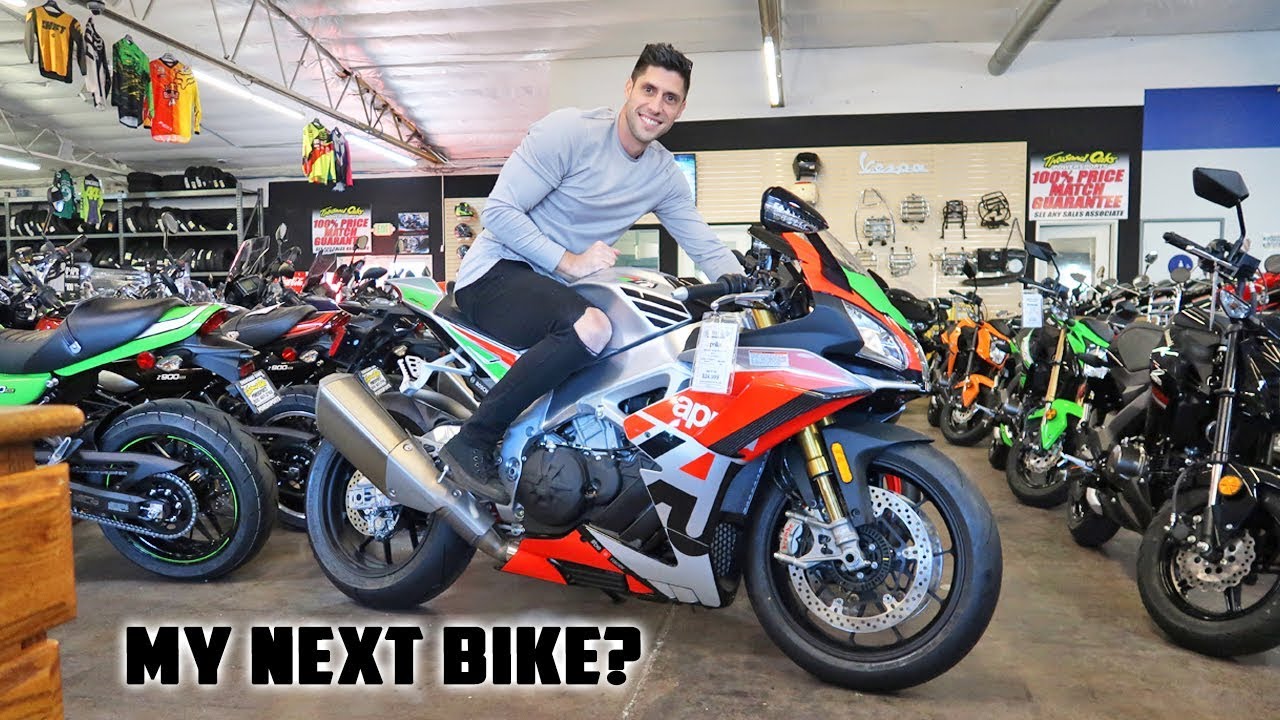 Shopping For a New Motorcycle!