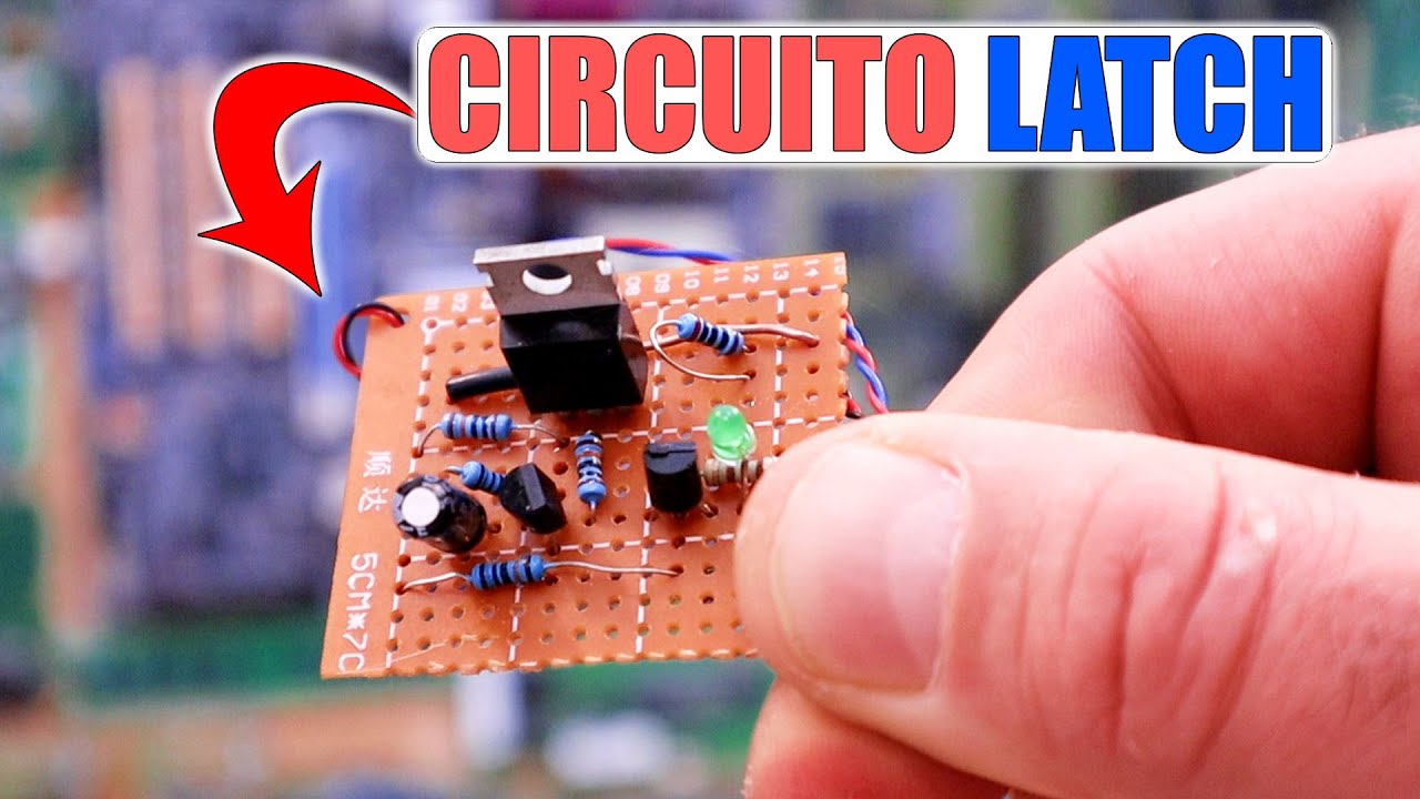 Circuito LATCH con 0 Consumo Para Tus Proyectos