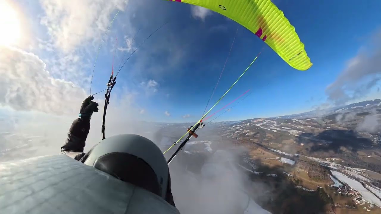 PARAGLIDING LOVE I Cloud Surfing Kulm 4K