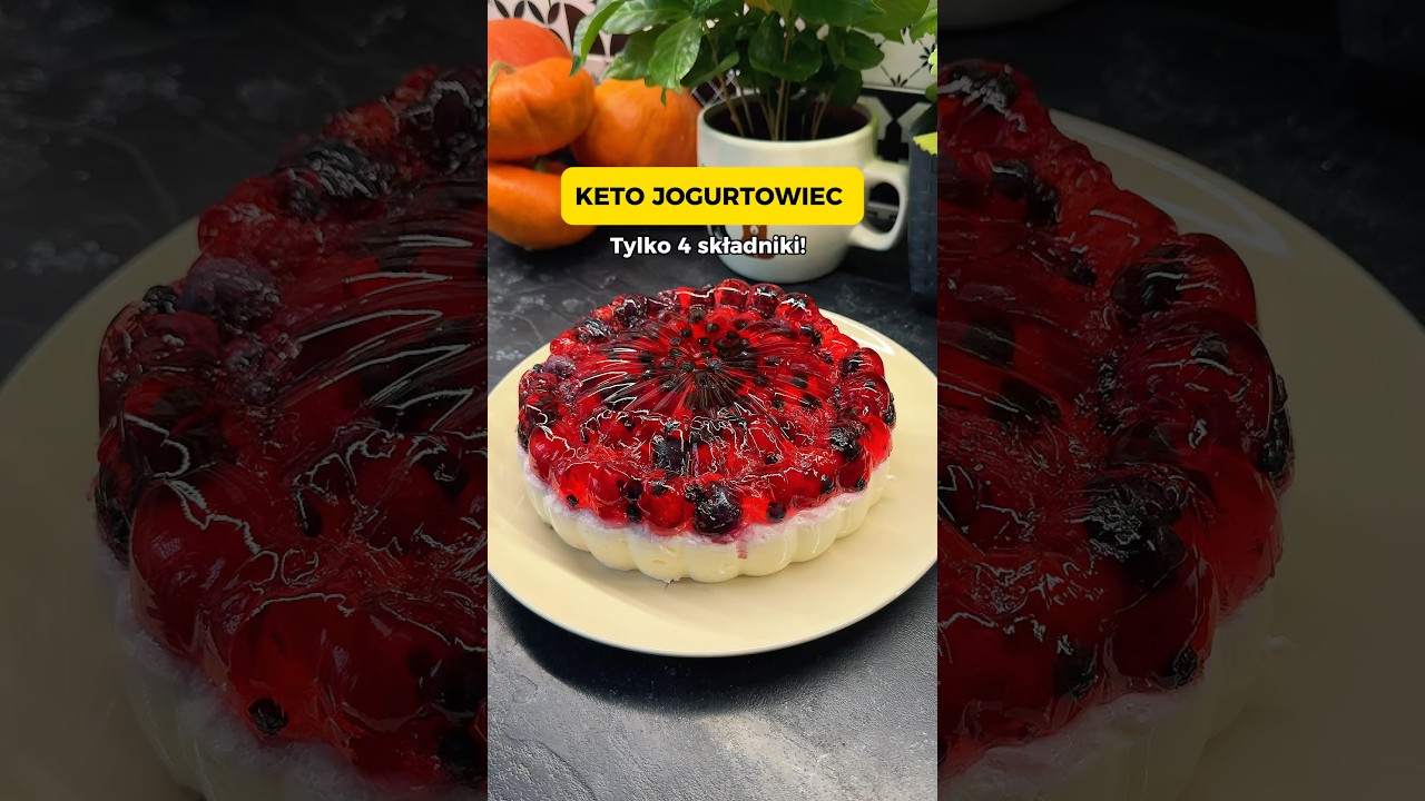 KETO JOGURTOWIEC Tylko 4 składniki!