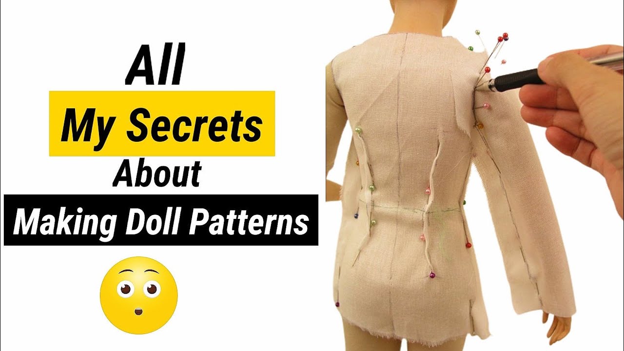 You'll Never Regret Watching This Video On How To Make Barbie Doll Clothes Patterns Easy DIY