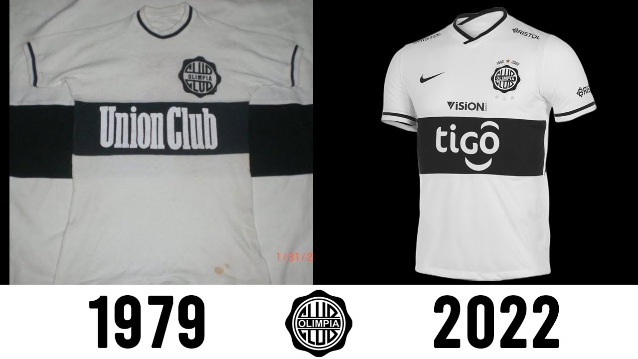 Club Olimpia Football Kit History | 1979-2022