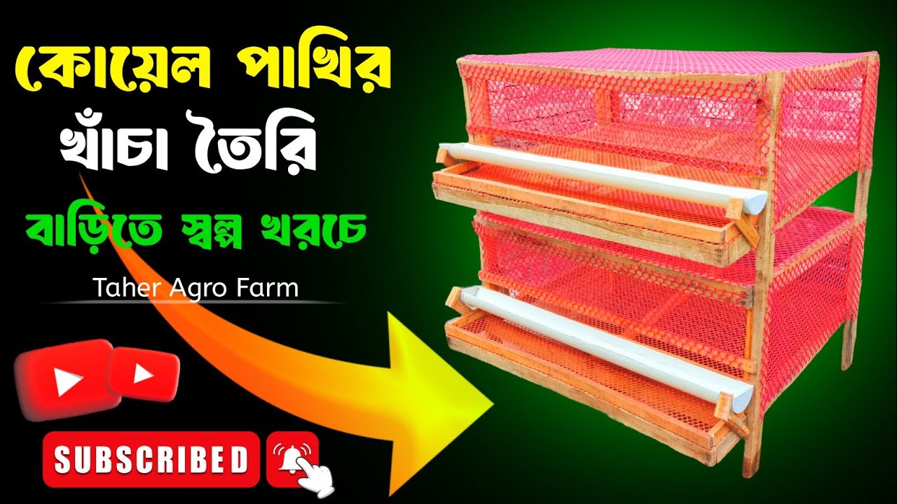 কোয়েল পাখির খাচা তৈরি #কোয়েল_পাখির_খাচা_তৈরি #কোয়েল_পাখি #quailfarming #taheragrofarm #taheragro