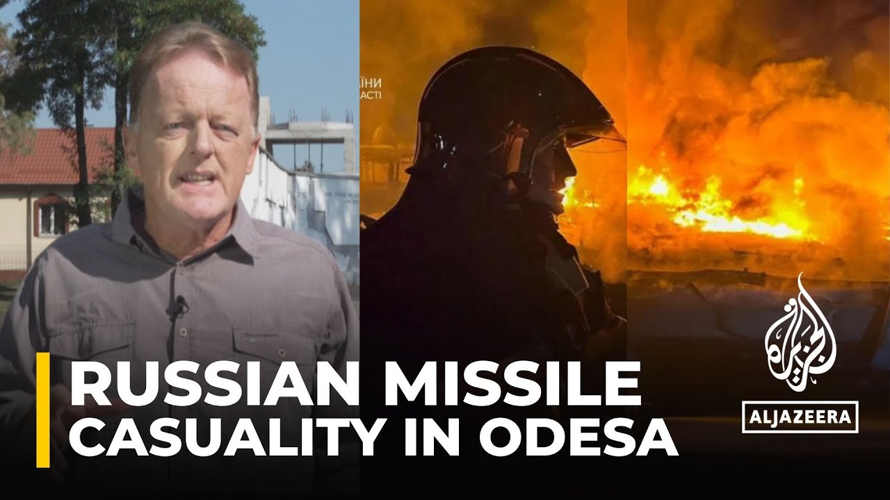 Russian missile and drone attack: At least one person killed in Odesa region