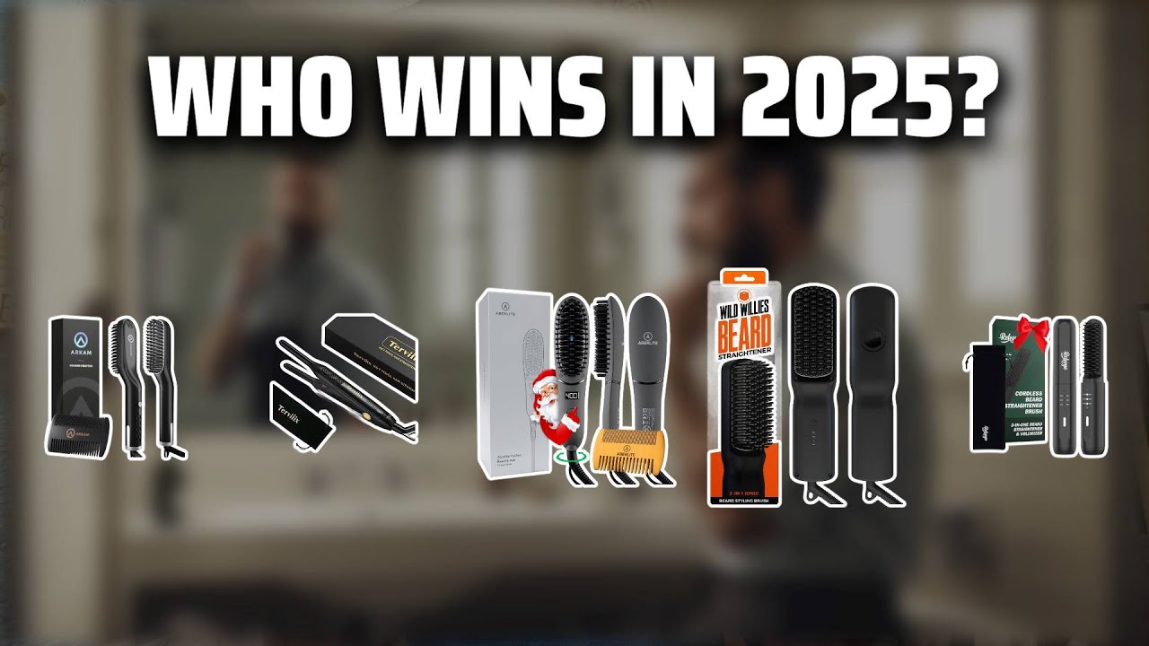 The Top 5 Best Beard Straightener in 2025 - Must Watch Before Buying!