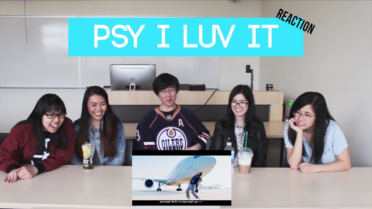 [APRICITY] PSY (싸이) - I LUV IT MV Reaction Video