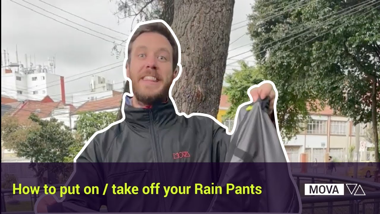 How To Put on and Take off your Rain Pants?