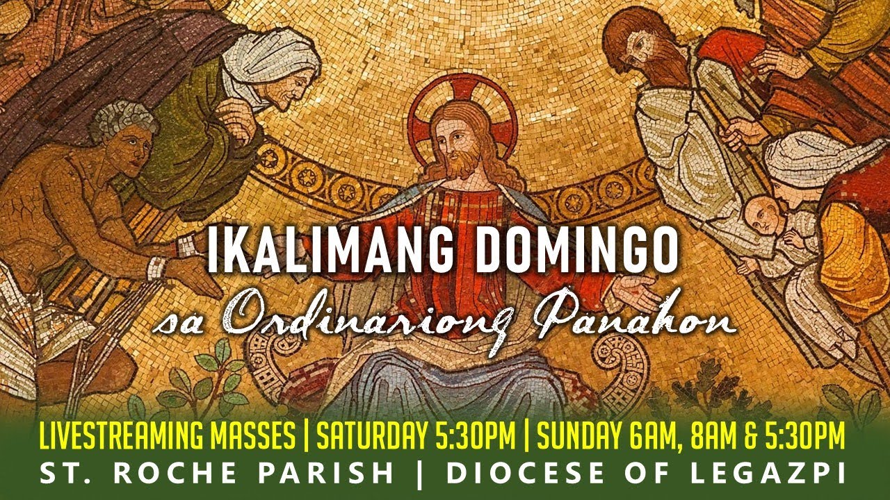 LIVE | Ikalimang Domingo sa Ordinariong Panahon | Febrero 8, 2026 | 8:00 AM