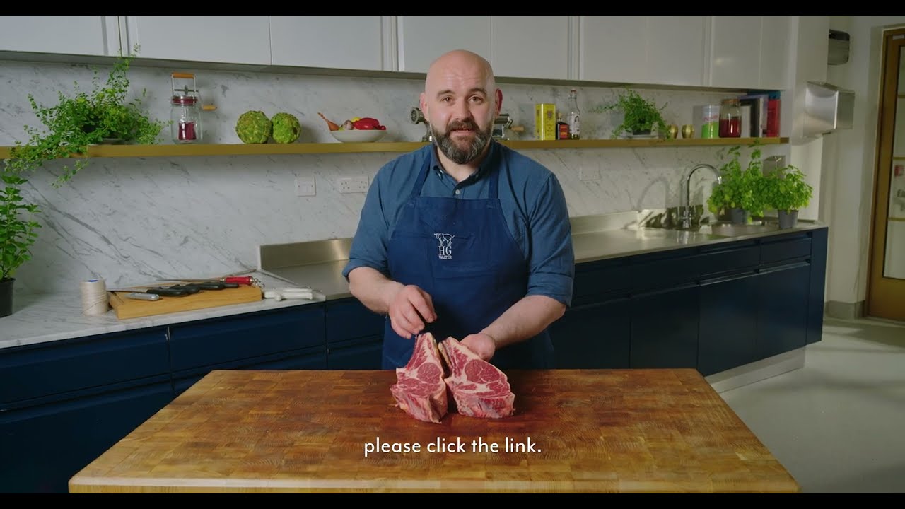 Beef Butchery Episode 3: Cutting Cote De Boeufs From an Aged Rib of Beef  | HG Walter Ltd