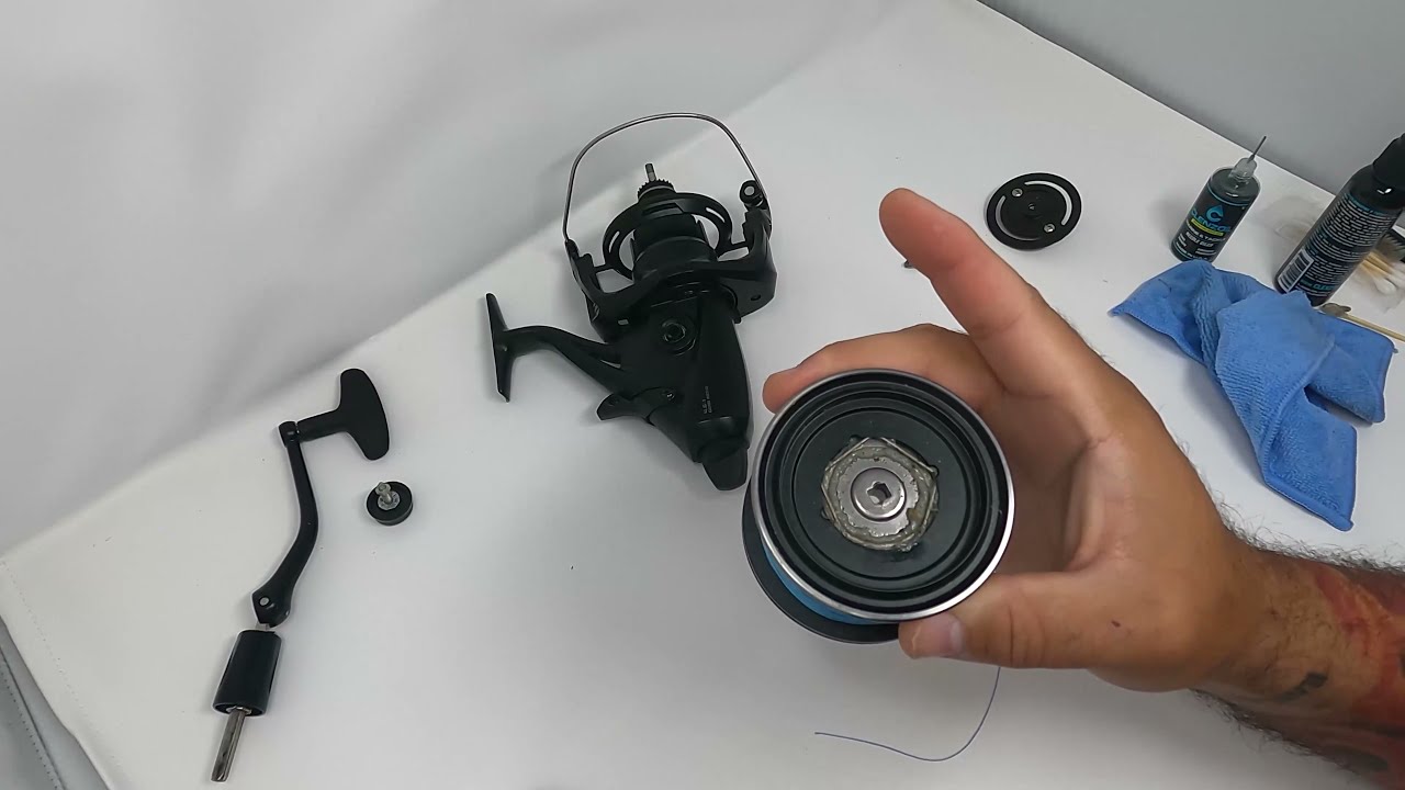 Shimano Big Baitrunner Long Cast 14000 XTB - Clean and Maintenance