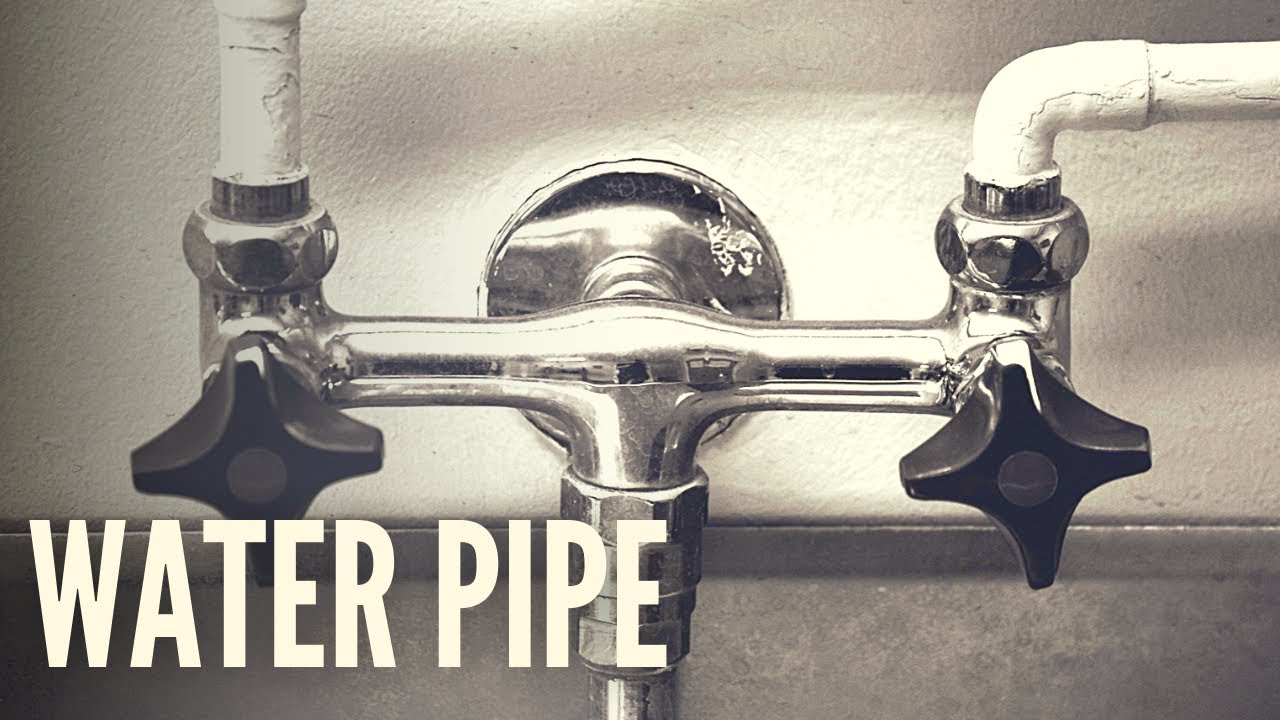 Water Pipe Sound Effect - House Drain Ambience - 4 Hours ASMR