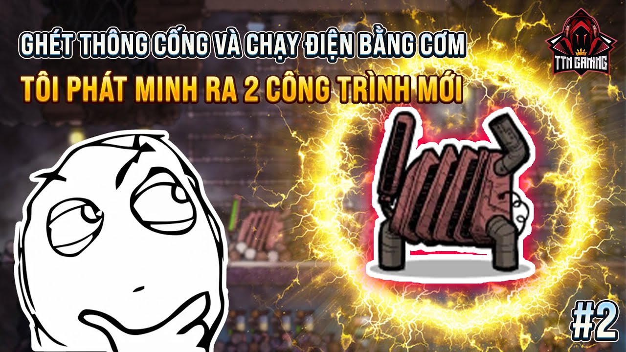 Oxygen Not Included #2 Nhà vệ sinh tuần hoàn và máy phát điện than