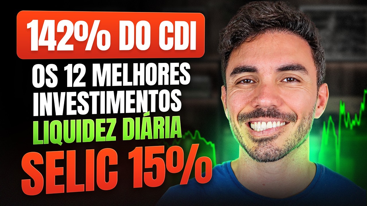 URGENTE! SELIC MANTIDA EM 15%: MELHORES INVESTIMENTOS PARA 2025 DA RENDA FIXA! QUAL O MELHOR?