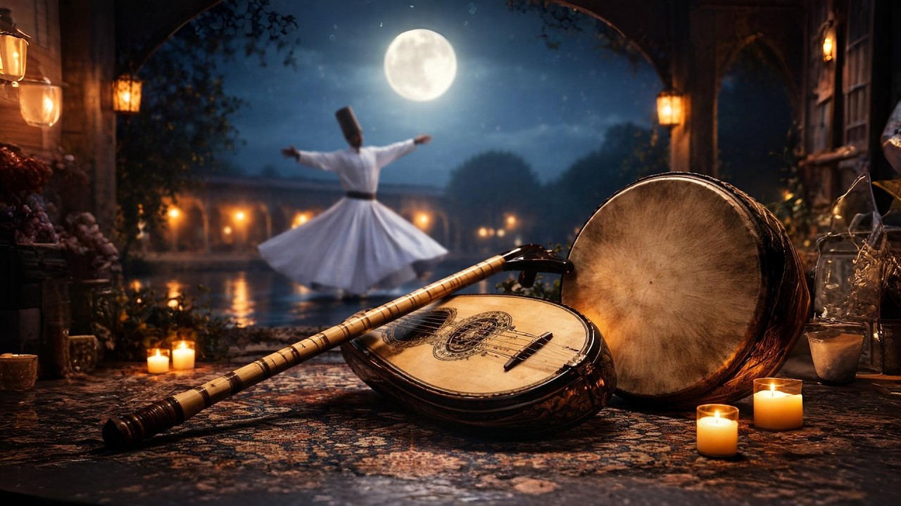Sufi Ney Oud Music 🌙 160 Minutes Deep Calm Instrumental