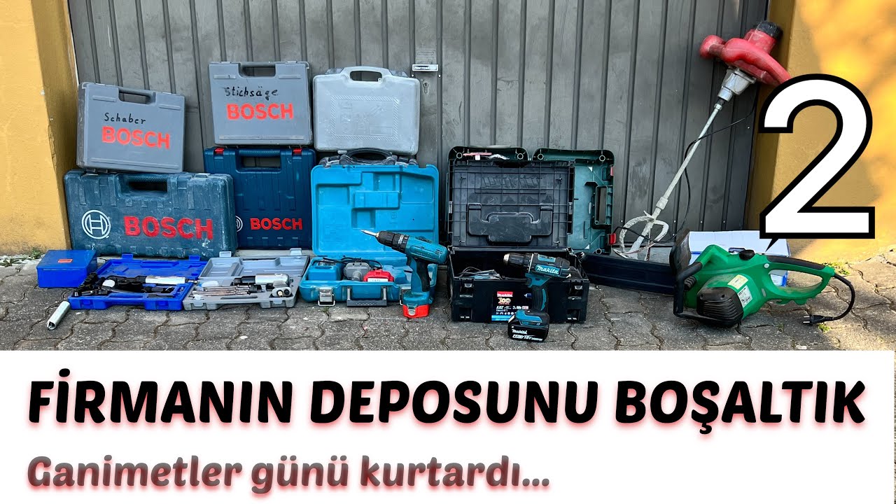 FİRMA DEPOSU BOŞALTTIK ,ALMANYADA DEPO SAVAŞLARI,BİT PAZARI,CÖPDEN PARA KAZANMA,2 BÖLÜM