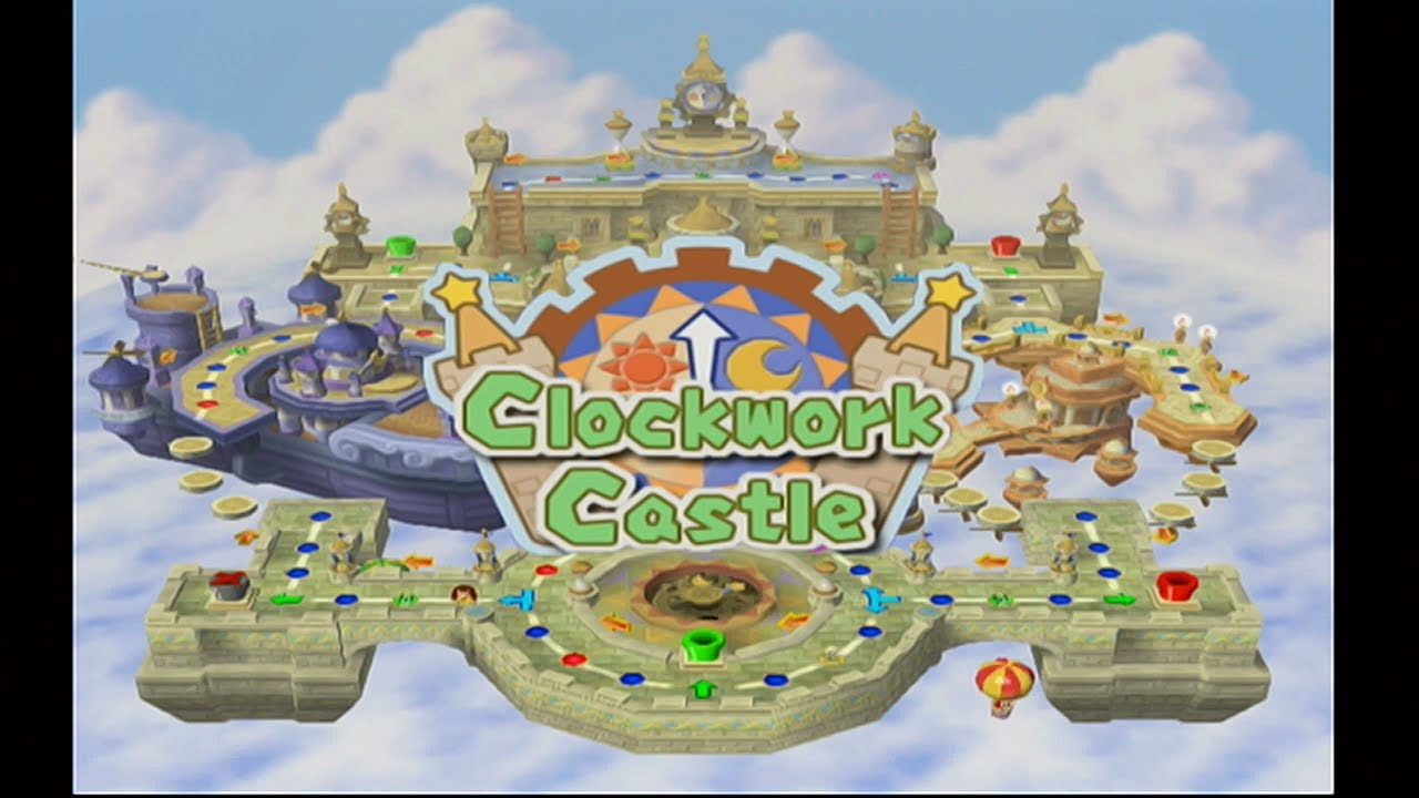 Mario Party 6 (GCN) Gameplay: Clockwork Castle (50 Turns)