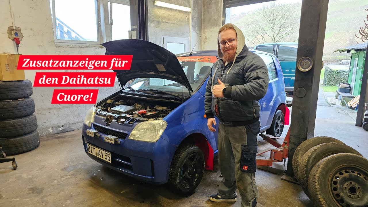 Zusatzanzeigen für den Daihatsu Cuore!
