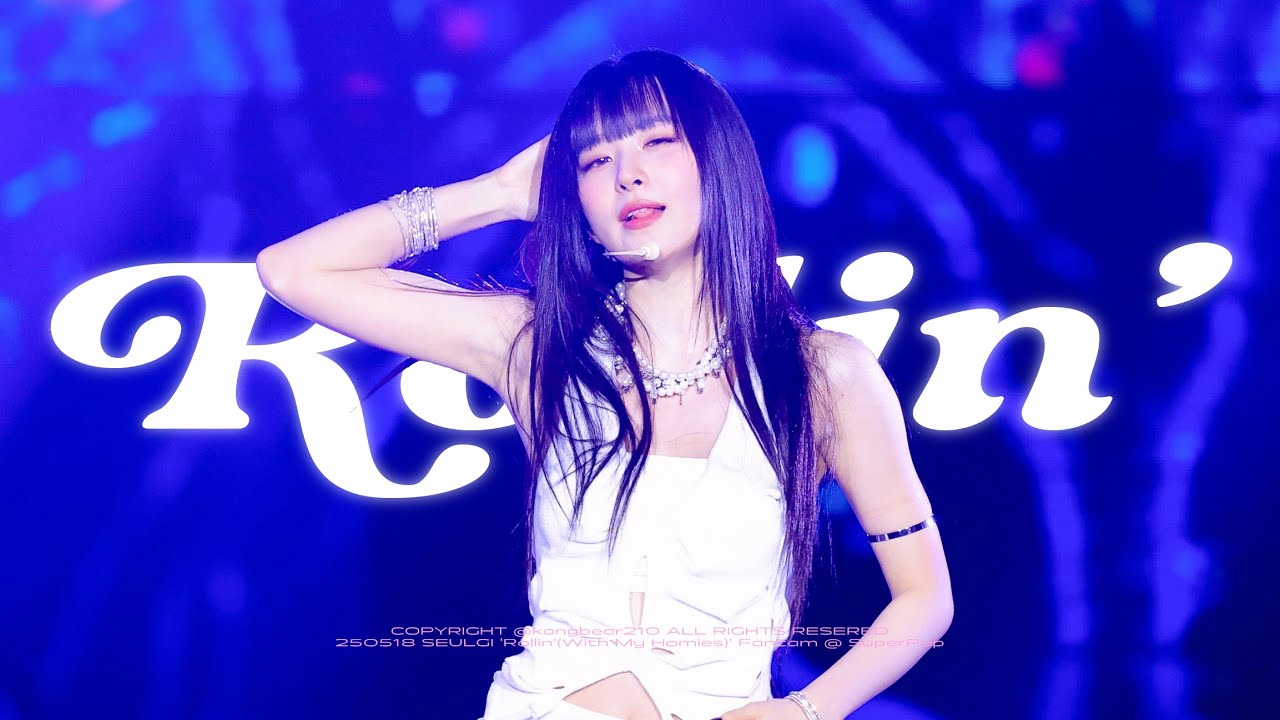 250518 SUPERPOP 레드벨벳 슬기 직캠 ‘Rollin'(With My Homies)' (Red Velvet Seulgi fancam)