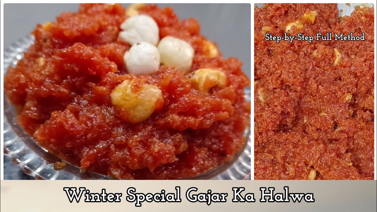 Gajar Ka Halwa Recipe | Full of Flavor | Classic Indian Winter Dessert | @sitarita_rasoi 