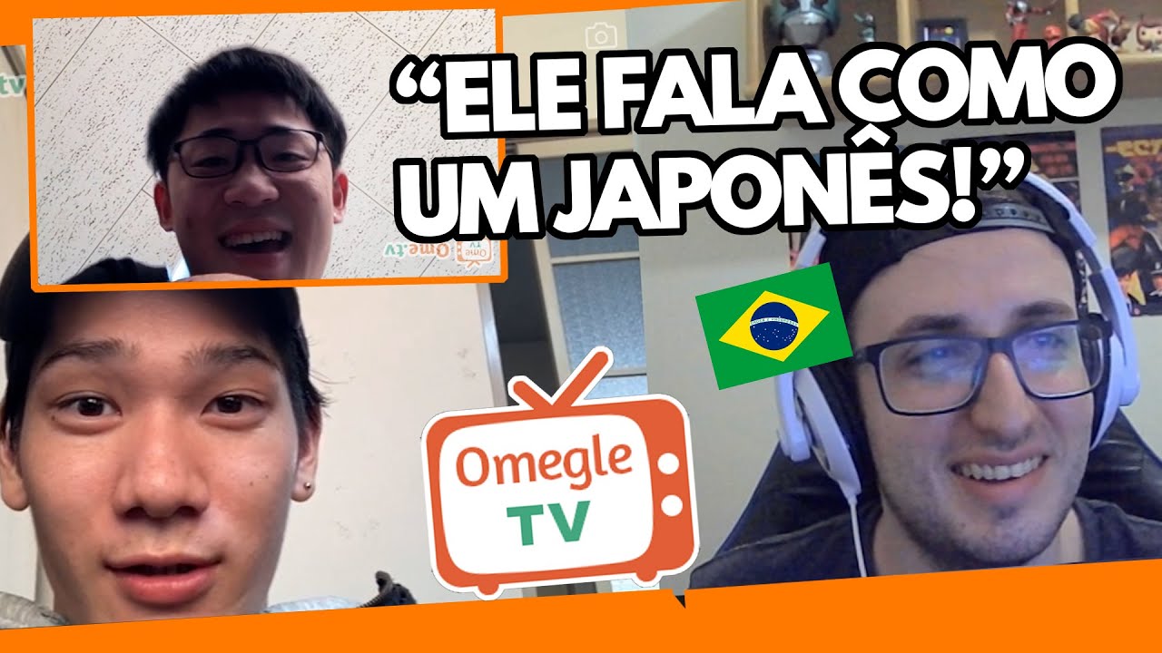 Brasileiro SURPREENDE japoneses ao falar japonês fluente no Omegle