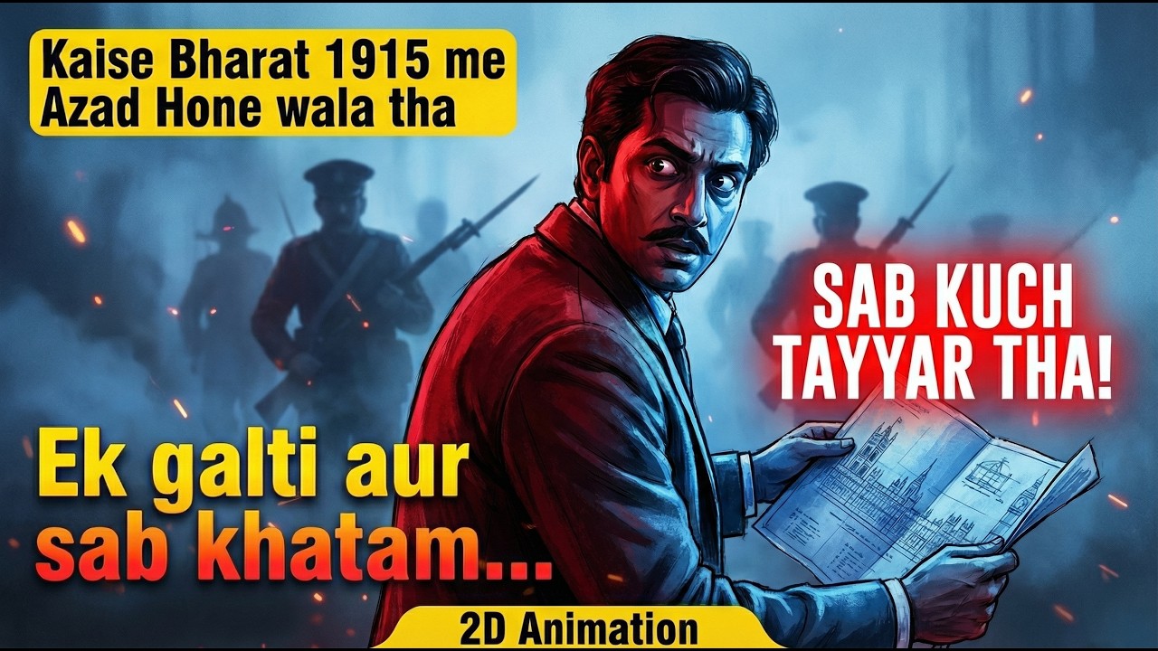 Kaise Bharat 1915 mein Azaad hone wala tha ?