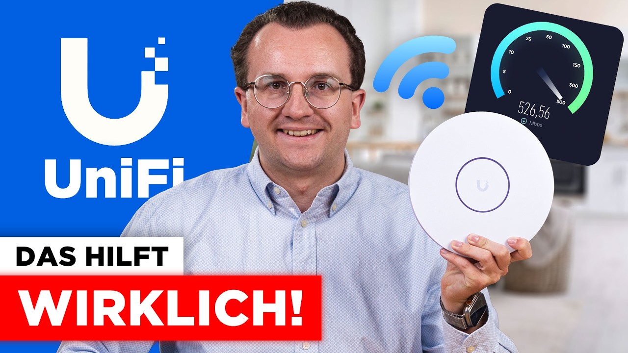 Warum dein UniFi-WLAN langsam ist - und wie du es richtig optimierst