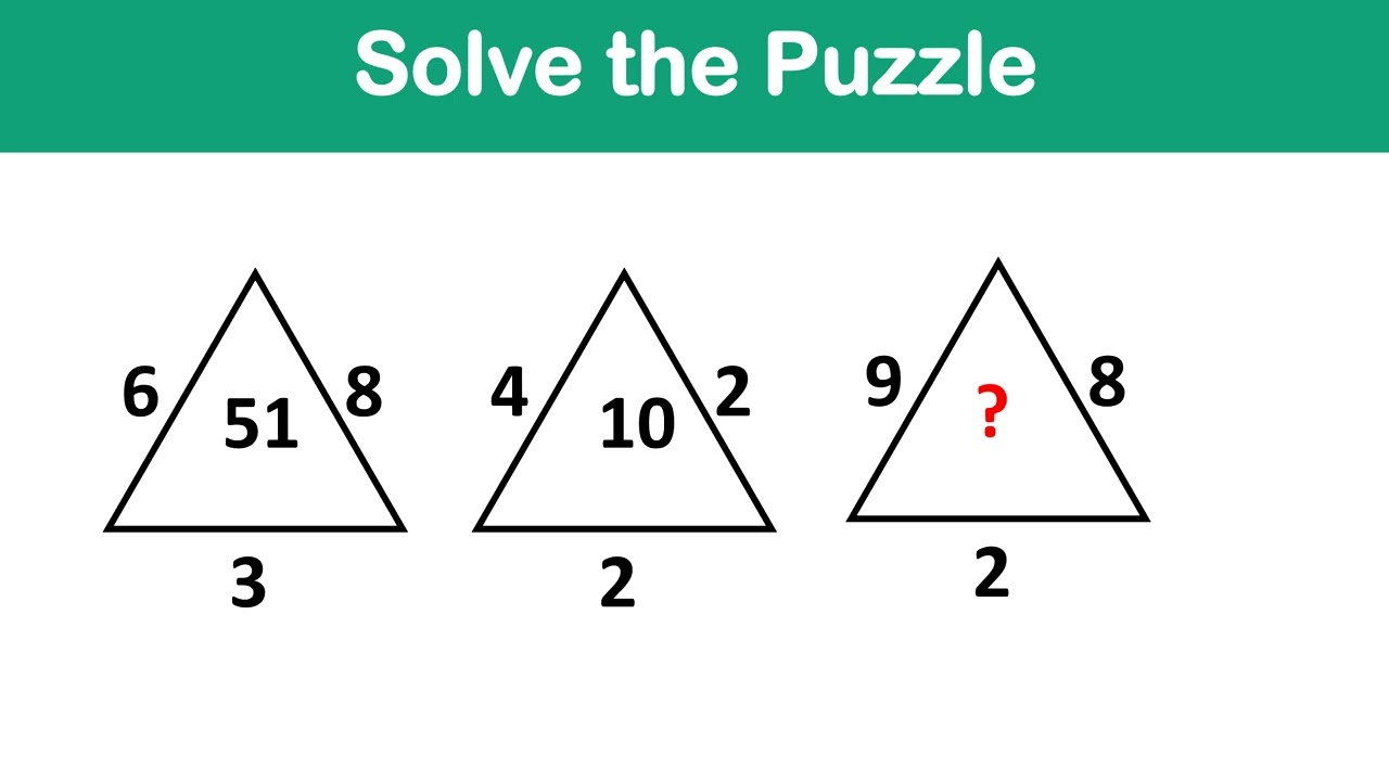 Solve the Maths Puzzle