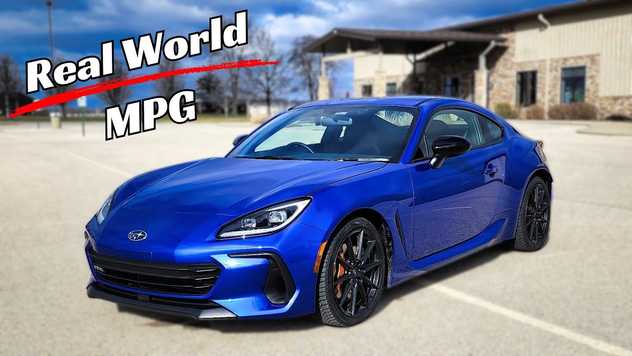 2025 Subaru BRZ tS MPG Test in Real Driving Conditions!