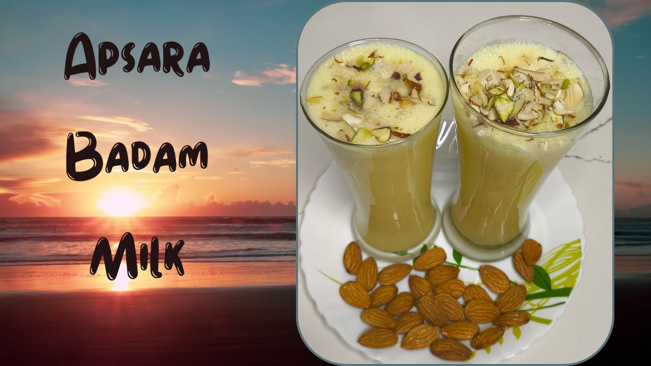 Apsara Badam Milk recipe !! Machilipatnam Style !! ( Summer Special )