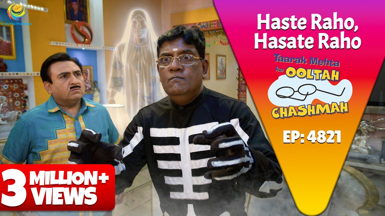 NEW Episode 4821 - क्या Iyer कर पाएगा Bhootni को वश में ! | Taarak Mehta Ka Ooltah Chashmah