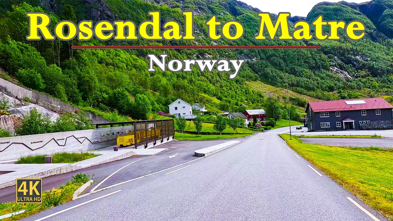 Rosendal To Matre In Norway 🇳🇴 | Scenic Road Trip In Stunning 4K | POV Driving