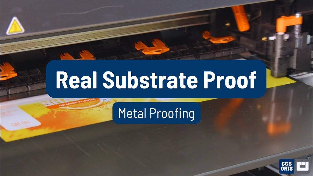 Real Substrate Proof: Mastering Metal Printing