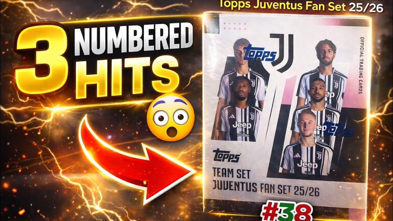🚨 INSANE JUVENTUS BOX! 😱 3x NUMBERED HITS PULLED!! | Topps Juventus Fan Set 2025/26