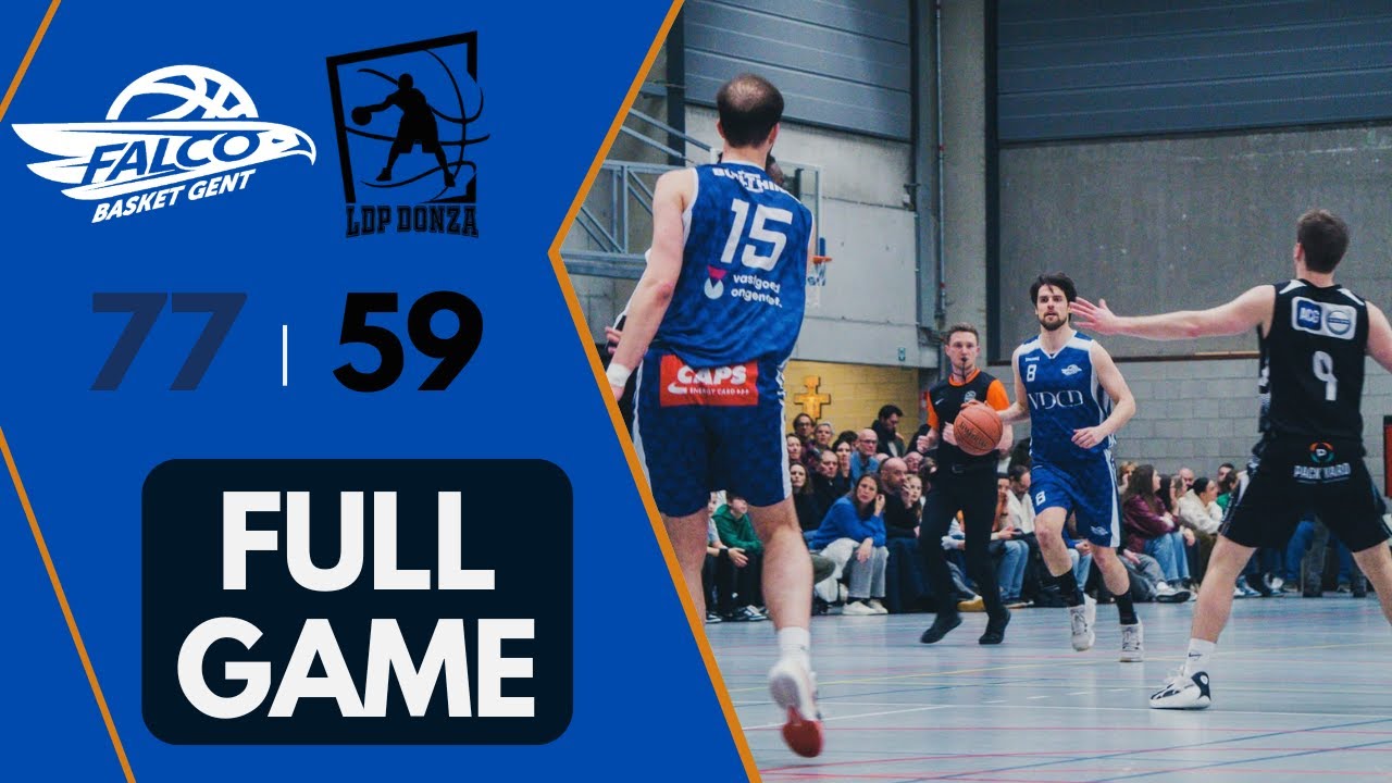 TDM1: BBC Falco Gent vs ABO LDP Donza: 77-59