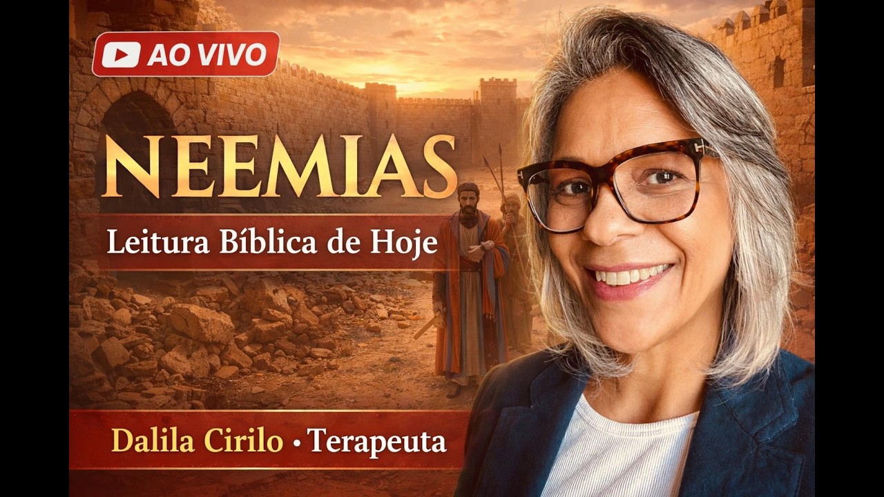 Leitura Neemias 6 e 7  - @dalilacirilo.terapeuta