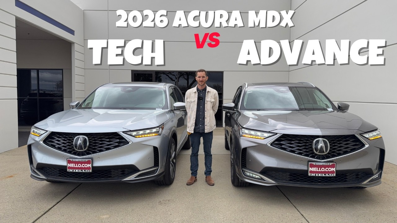 2026 Acura MDX Advance vs Tech - Biggest Differences!