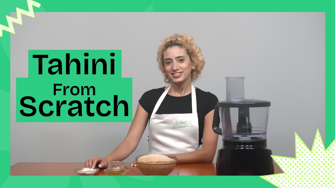 Tahini From Scratch | Vegan Recipe