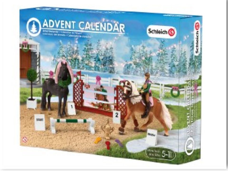 Présentation du calendrier de l'avent schleich 2015