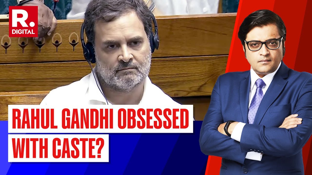 Arnab Calls Out Rahul Gandhi&rsquo;s Hypocrisy, Questions His Obsession With Caste | Debate With Arnab