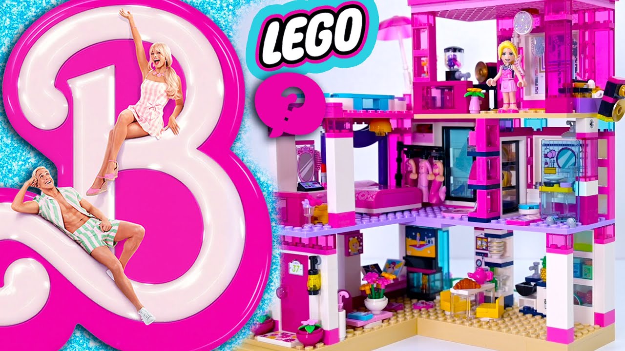Как бы выглядел Дом мечты Барби из LEGO? Полная подборка индивидуальных сборок
