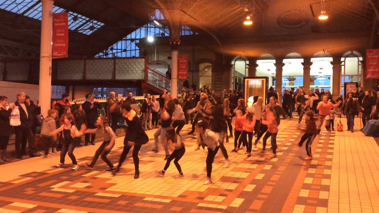 DanceTalent - Flashmob Preston Railway Station 20th February 2015